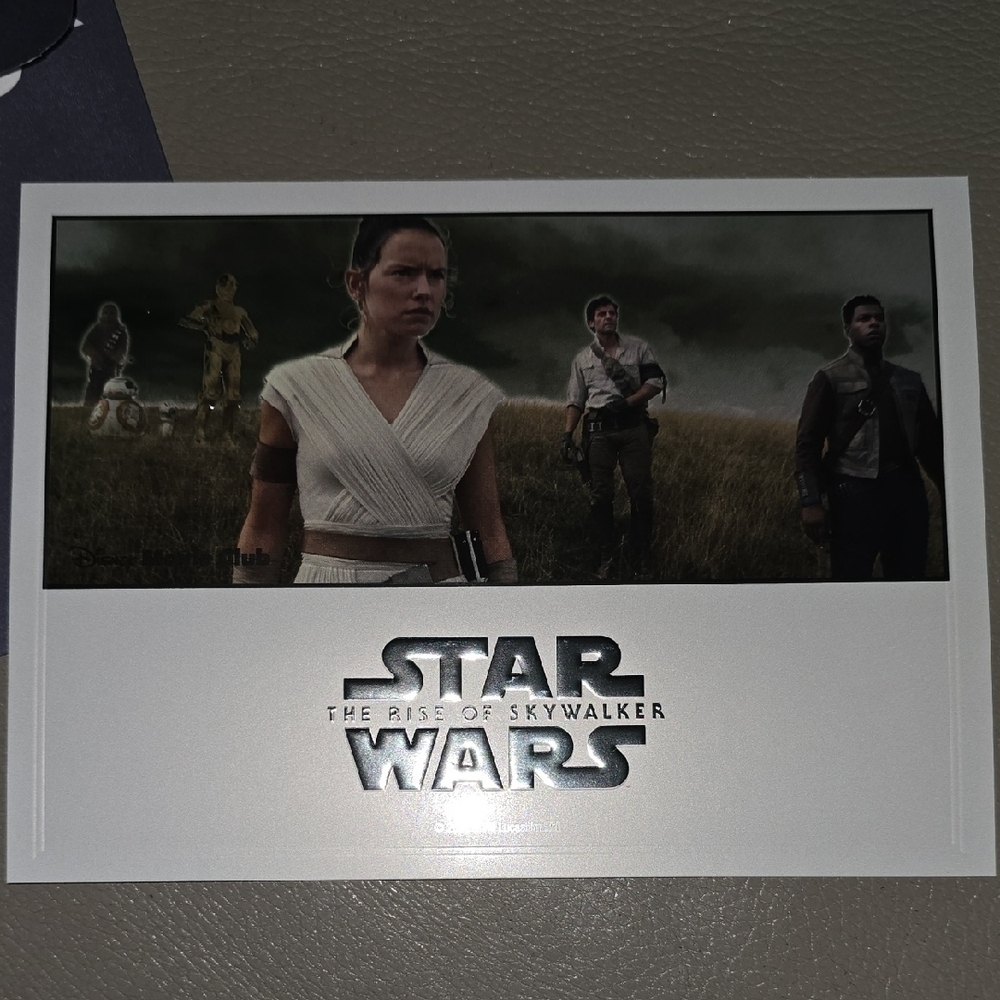Star Wars Lithograph with Black and White Accents - Picture 2 of 3